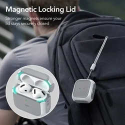 ESR ORBIT HALOLOCK MAGSAFE - AirPods 4 tartó - szürke tok ﻿-1