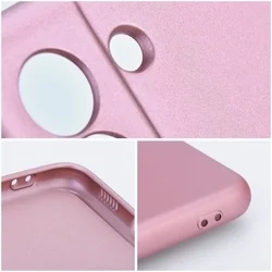 Samsung Galaxy S24 FE telefontok - Metalic - pink szilikon hátlap tok-3