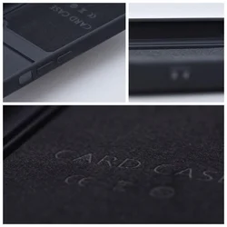 Samsung Galaxy A16 5G telefontok - Forcell Card - fekete kártyatartós szilikon hátlap tok ﻿-6