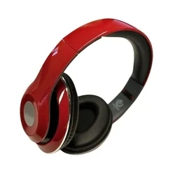 Rebeltec Audiofeel 2 headset - piros vezetékes (jack/jack 3,5mm) fejhallgató-2