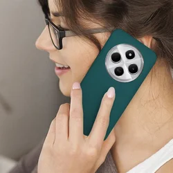 Xiaomi Redmi 14C telefontok - zöld szilikon hátlap tok-2