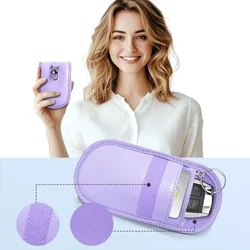 Tech- Protect KLR100 - Univerzális jelblokkoló tok (Rfid), levendula ﻿-3