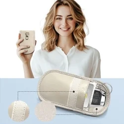 Tech- Protect KLR100 - Univerzális jelblokkoló tok (Rfid), tejeskávé-3