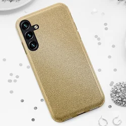 Samsung Galaxy S24 FE telefontok - Arany Shiny tok-3
