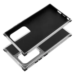 Samsung Galaxy S24 FE - Matrix - átlátszó/fekete műanyag hátlap tok-1