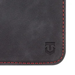Telefontok Samsung Galaxy S24 FE - Tactical Xproof fekete szilikon keretes mágneses könyvtok-1