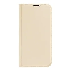 Telefontok iPhone 13 - Dux Ducis arany könyvtok-1