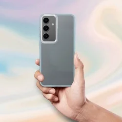 Telefontok Samsung Galaxy A16 5G - PEARL világoskék szilikon hátlap tok-4