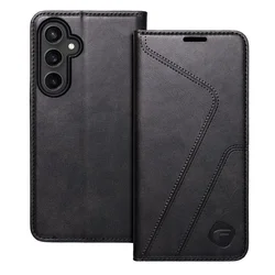 Telefontok Samsung Galaxy A15 4G / 5G - Jelblokkolós (RFID) fekete mágneses könyvtok-1