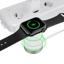 Apple Watch okosóra töltő - TECH-PROTECT ULTRABOOST MAGNETIC mágneses fehér (hagyományos) USB csatlakozóval-2
