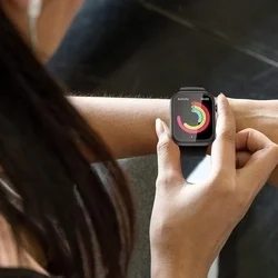 Tech-Protect Defense360 - fekete/narancs műanyag/üveg védő tok Apple Watch 10 (46mm) okosórához-1