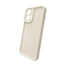 Motorola Moto G04 telefontok - Rim - csontfehér szilikon hátlap tok-1