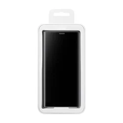Samsung Galaxy A50 Telefontok - fekete Clear View Tok-2