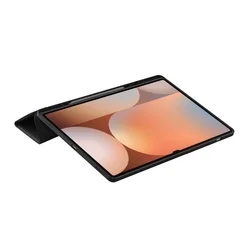 Samsung Galaxy Tab S9 Ultra 14,6 Tablettok (X910, X916) - fekete smart case tablet tok, ceruza tartóval-6