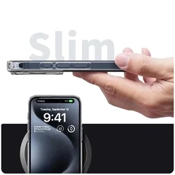 iPhone 16 Plus telefontok - 2 mm-es átlátszó szilikon hátlap tok-2