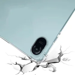 Honor Pad 8 tablettok - ütésálló átlátszó szilikon hátlapi tablet tok-1