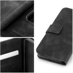 Xiaomi Redmi 14C - Forcell Tender - fekete ráhajtófüles könyvtok-5
