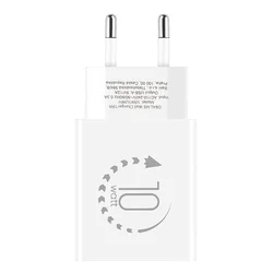 OBAL:ME töltő - USB-s, fehér hálózati töltő fej, 10W-1
