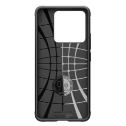 Telefontok Xiaomi 14T Pro 5G - SPIGEN Rugged Armor - matt fekete hátlap tok-5
