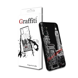  Samsung Galaxy S24 FE Telefontok - Graffiti No.200 mintás szilikon tok-2