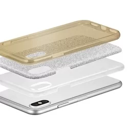 Huawei P30 Lite Telefontok - Arany Shiny tok-2