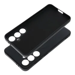 Samsung Galaxy S25+ (S25 Plus) telefontok - MagSafe kompatibilis fekete szilikon hátlap tok-2