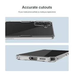 Samsung Galaxy S25 telefontok - Nillkin Nature TPU PRO - átlátszó ütésálló hátlap tok ﻿-3