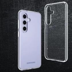 Samsung Galaxy S25 telefontok - átlátszó szilikon hátlap tok ﻿-2