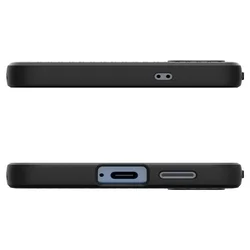 Telefontok Samsung Galaxy S25+ (S25 Plus) - SPIGEN Liquid Air matt fekete hátlap tok-9
