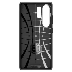 Telefontok Samsung Galaxy S25 Ultra - SPIGEN Liquid Air matt fekete hátlap tok-1