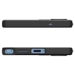 Telefontok Samsung Galaxy S25 Ultra - SPIGEN Liquid Air matt fekete hátlap tok-11