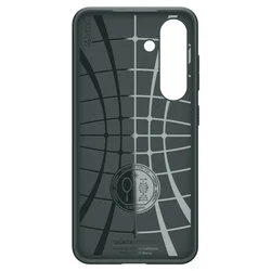 Telefontok Samsung Galaxy S25 - SPIGEN Liquid Air zöld hátlap tok-3