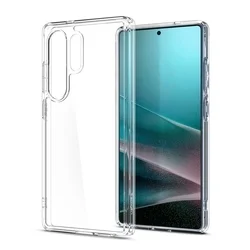Telefontok Samsung Galaxy S25 Ultra - SPIGEN Crystal Clear - átlátszó hátlap tok-1