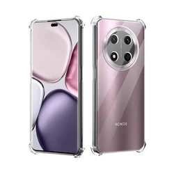 Honor Magic7 Lite telefontok - Ütésálló átlátszó hátlap tok ﻿-1