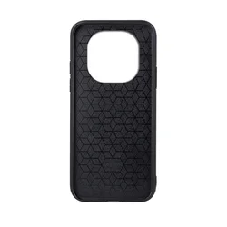 Xiaomi Redmi Note 14 Pro 5G telefontok - Elegance fekete műanyag hátlap tok szilikon kerettel-2