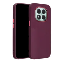 Xiaomi Redmi Note 14 Pro 5G telefontok - Frame - lila műanyag hátlap tok, szilikon kerettel-1