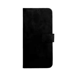 Xiaomi Redmi Note 14 5G telefontok - Forcell Tender - fekete ráhajtófüles könyvtok-1