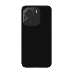 Xiaomi Redmi Note 14 5G telefontok - fekete szilikon hátlap tok-2