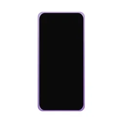 Xiaomi Redmi Note 14 5G telefontok - Sappy - áttetsző lila, műanyag hátlap tok-1