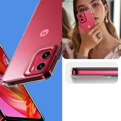 Motorola Moto G05 telefontok - 2mm-es átlátszó szilikon hátlap tok-2