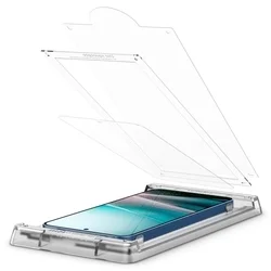 Spigen ELITE SHIELD EZ FIT - Samsung Galaxy S25 üvegfólia + felhelyezést segítő-1