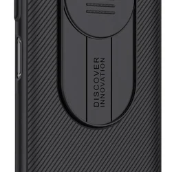 Telefontok Xiaomi Poco X3 NFC / Poco X3 Pro - Nillkin Super Frosted kameravédős fekete tok-1