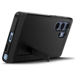 Telefontok Samsung Galaxy S25 Ultra - SPIGEN TOUGH ARMOR MAGSAFE fekete tok-6