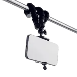 Mini flexibilis tripod (csatlakozó nélküli) - fekete-3