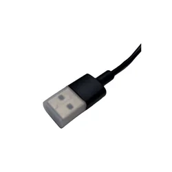 Porvédő kupak - USB csatlakozóra - fehér, szilikon ﻿-1