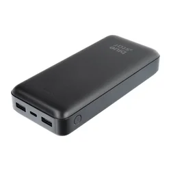 Blue Star W2015 - fekete powerbank 20000 mAh töltő, 2,4A, LED kijelzővel-4