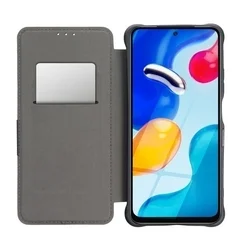 Xiaomi Redmi Note 13 Pro+  telefontok - Forcell Razor - kék mágneses, ütésálló szilikon keretes könyvtok-2