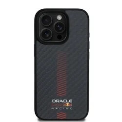 iPhone 16 Pro Max telefontok - Red Bull Racing Carbon Fiber - MagSafe kompatibilis hátlap tok-1