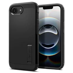 Telefontok iPhone 16e - SPIGEN TOUGH ARMOR MAGSAFE fekete tok-11