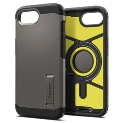 Telefontok iPhone 16e - SPIGEN TOUGH ARMOR MAGSAFE gunmetal szürke tok-2